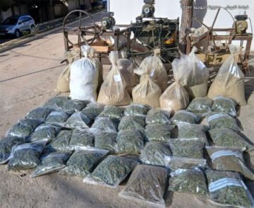 الجيش: عمليات دهم وتوقيف مواطنين وضبط آلات لتصنيع المخدرات في بلدتي بوداي بعلبك وببنين عكار الجيش: عمليات دهم وتوقيف مواطنين وضبط آلات لتصنيع المخدرات في بلدتي بوداي بعلبك وببنين عكار