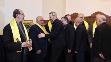 حزب الله يقيم حفلا تأبينيا باستشهاد القائد الجهادي حسين محمد ياغي في ضاحية بيروت الجنوبية (تقرير)