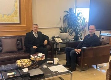 عطاالله بحث الشؤون الانمائية وخصوصا التي تخص منطقة الكورة مع وزير الاشغال