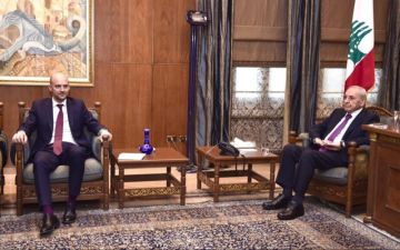 بري بحث مع وزير الخارجية الفرنسية في التحضيرات لمؤتمر دعم الجيش في باريس وفي العلاقات الثنائية بين البلدين