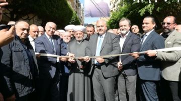 دريان رعى افتتاح شارع باسم العلامة الشيخ صلاح الدين فخري في النويري بحضور نواب: نذر حياته للعلم والتعليم