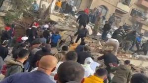 ضحايا وجرحى المبنى المنهار في طرابلس