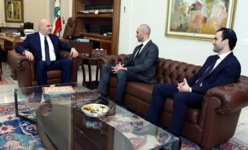 الخرافي يبحث مع عون فرص الاستثمار في لبنان الخرافي يبحث مع عون فرص الاستثمار في لبنان