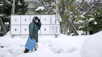 العواصف الثلجية في اليابان تحصد 46 قتيلا في 3 أسابيع