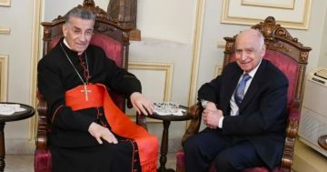 البطريرك الراعي استقبل رئيس مجلس إدارة كازينو لبنان في زيارة بروتوكولية