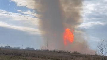 بالفيديو: انفجار أنابيب للغاز المسال