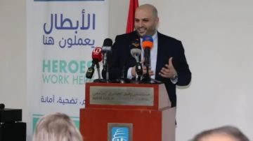 ناصر الدين وضع حجر الأساس لأعمال تأهيل المختبر المركزي الوطني ناصر الدين وضع حجر الأساس لأعمال تأهيل المختبر المركزي الوطني