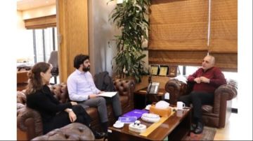 كركي عرض مع وفد منظمة العمل الدولية التحول الرقمي ونظام التقاعد والحماية الاجتماعية