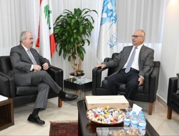 وزير المال تابع أوضاع الجمارك والتقى وفدا من مجلس الإنماء والإعمار