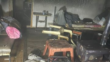 إخماد حريق شقة في سحمر في البقاع الغربي