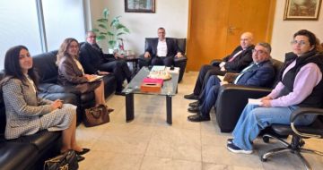 هاني بحث مع سفير مصر بتعزيز التعاون الزراعي وتنظيم استيراد البطاطا: لتحديث الرزنامة الزراعية