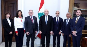 الرئيس عون استقبل المبعوث الخاص للرئيس الفرنسي لمبادرة الممر الاقتصادي بين الهند والشرق الأوسط وأوروبا