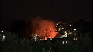 مسيرة استهدفت سيارة في بلدة حاروف