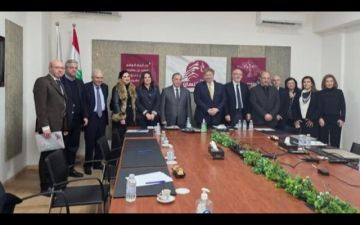 افرام التقى وفدا من الرابطة المارونية: لإجراء الانتخابات وفق القانون الحالي يشكل خطيئة سياسية