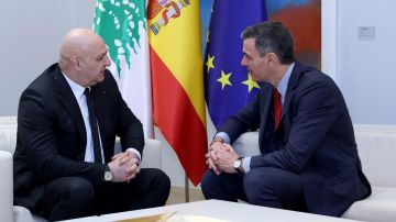 الرئيس عون: نأمل أن تعمل إسبانيا مع الإتحاد الأوروبي للضغط على إسرائيل الرئيس عون: نأمل أن تعمل إسبانيا مع الإتحاد الأوروبي للضغط على إسرائيل