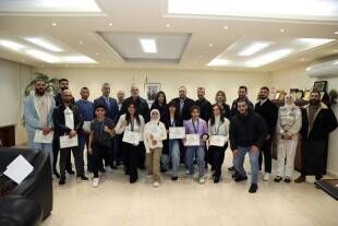 الوزيرة بايراقداريان كرمت ابطال وبطلات المواي تاي