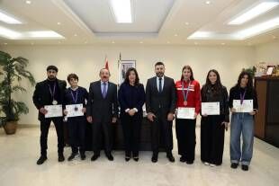 الوزيرة بايراقداريان كرمت ابطال رياضة الجودو