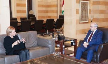 سلام بحث مع بلاسخارت دعم الجيش ومرحلة ما بعد اليونيفيل واستقبل السفير الإيراني ووفد تكتل الاعتدال