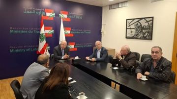 الوزير حيدر اطلع على مطالب متقاعدي الضمان والتقى وفد لجنة الانقاذ الدولية في لبنان