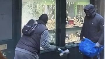 بالفيديو: سارقان وقحان