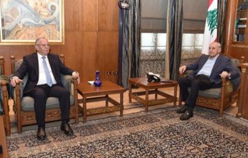 بري تابع تطورات الاوضاع والمستجدات السياسية خلال استقباله مستشار الرئيس عون والخازن ومدعي عام التمييز