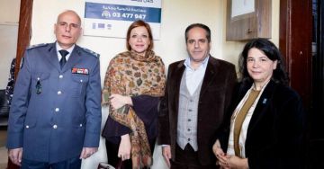 قائد وحدة الدرك الإقليمي تفقد المنطقة الحدودية في جنوب لبنان وعددا من قطعات قوى الأمن