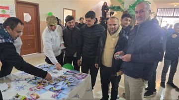 نشاط احتفالي في معهد جويا الفني لمناسبة ولادة الإمام المهدي (عج) نشاط احتفالي في معهد جويا الفني لمناسبة ولادة الإمام المهدي (عج)