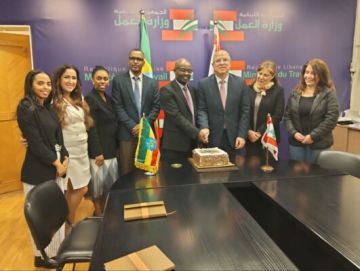 وزير العمل أعلن اتفاقية لبنانية إثيوبية لتنظيم استخدام العمالة الإثيوبية وحماية حقوق العامل وصاحب العمل