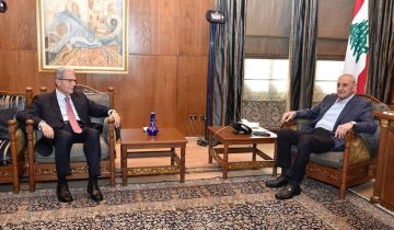 بري استقبل مستشار رئيس الجمهورية والخازن: الانتخابات النيابية في موعدها وفقا للدستور