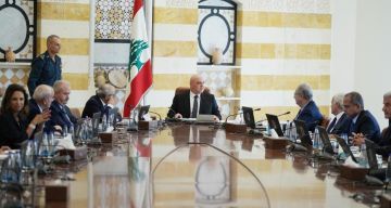 بعبدا تحضر أرضية جلسة شمال الليطاني