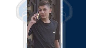 تعميم صورة القاصر المفقود أحمد الحسين، هل من يعرف عنه شيئا؟