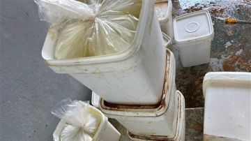 بالفيديو: سحب عينات يكشف المخالفات وإتلاف أجبان بعد ضبطها في معامل ووسائل نقل! بالفيديو: سحب عينات يكشف المخالفات وإتلاف أجبان بعد ضبطها في معامل ووسائل نقل!