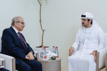 سلام بحث مع نائب رئيس مجلس الوزراء الإماراتي في سبل تعزيز العلاقات الثنائية وتطوير مجالات التعاون المشترك