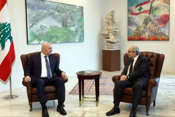 عون بحث مع سلام الأوضاع في الجنوب والبقاع والتحضيرات لمؤتمر دعم الجيش في باريس عون بحث مع سلام الأوضاع في الجنوب والبقاع والتحضيرات لمؤتمر دعم الجيش في باريس