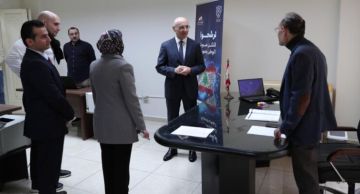 الحجار تفقد مكتب تصاريح الترشيح ودائرة نفوس بيروت مع انطلاق مهلة الترشح للانتخابات النيابية