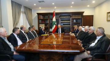 الرئيس عون: خيار الانماء المتوازن يعكس إرادة لتثبيت المواطنين اللبنانيين في بلداتهم