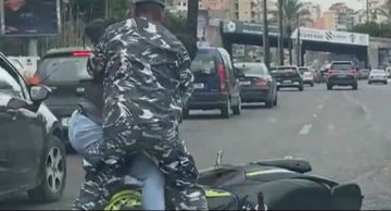 تضارب بين عنصر من قوى الأمن الداخلي وشاب على دراجة نارية في جونية