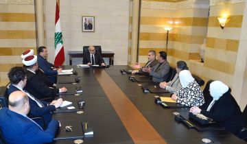 سلام تابع موضوع حماية القدرة الشرائية للمواطنين ووعد هيئة رعاية السجناء بمتابعة ملف العفو العام