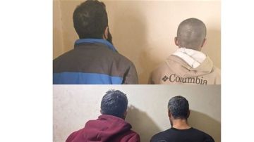 شعبة المعلومات توقف 3 سوريين ولبناني يسرقون المنازل في إحدى المناطق شعبة المعلومات توقف 3 سوريين ولبناني يسرقون المنازل في إحدى المناطق