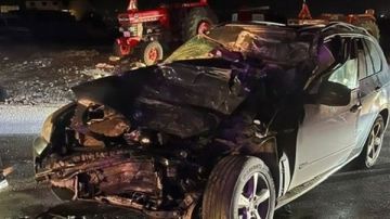 جنوبا: حادث بين X5 وشاحنة... وسقوط جريح!