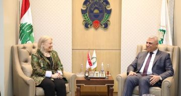 اللواء شقير عرض وسفيرة اليونان للأوضاع