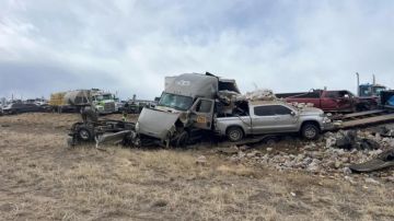 بالفيديو: حادث بين أكثر من 30 آلية.. بسبب عاصفة ترابية!