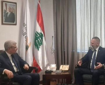 عيسى الخوري التقى سفير بيلاروسيا وعرضا سبل تفعيل التعاون الاقتصادي والتبادل الصناعي بين البلدين