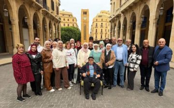 بمناسبة قرب رمضان سيبانة تجمع موظفي مؤسسة أحمد ناجي فارس
