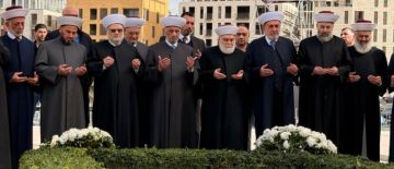 دريان زار ضريح رفيق الحريري: لبنان بحاجة أكثر من أي وقت لأمثالك وسنبقى أوفياء لنهجك ورسالتك