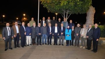 المهندس ناصيف سقلاوي كرم الدكتور والخبير الدولي جلال حيدر المهندس ناصيف سقلاوي كرم الدكتور والخبير الدولي جلال حيدر