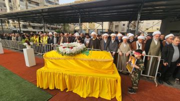 بحضور جماهيري مهيب.. حزب الله شيع الشهيد المجاهد علي الهادي الحاقاني (تقرير)