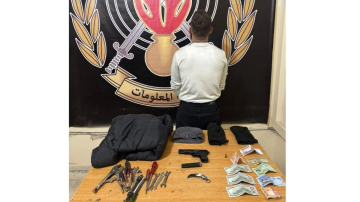 توقيف أحد منفذي عمليات سلب بقوة السلاح في مناطق جبل لبنان