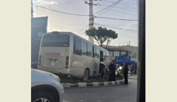 كفررمان تنجو من كارثة: خلل في مكابح حافلة مدرسية