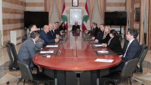 الحجار بحث في التنسيق بين الأجهزة الأمنية والإدارات المعنية وسبل رفع مستوى الجهوزية